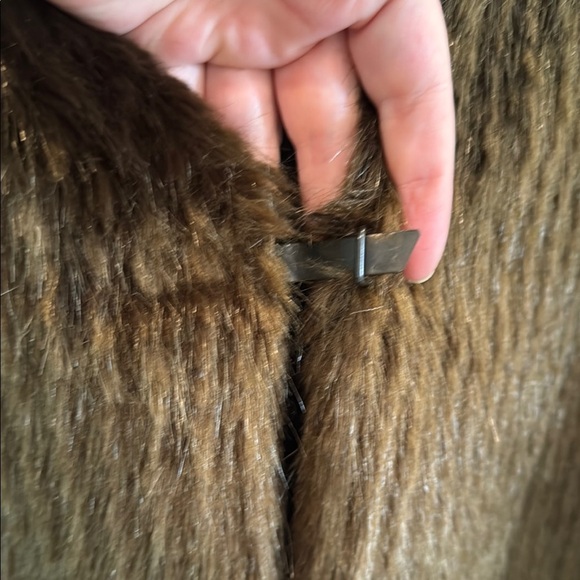 NWOT OTTOD AME green Teddy Jacket with Soft Texture and Relaxed Fit - Picture 2 of 15